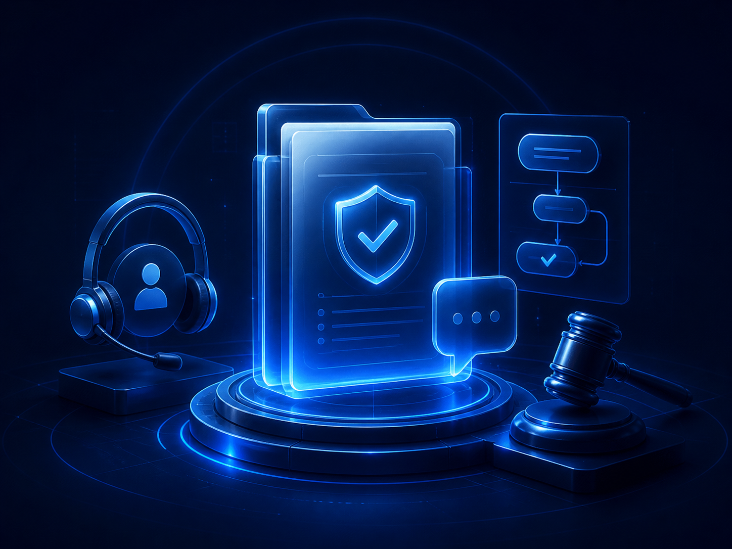 Avelink legal review and support workflow visual