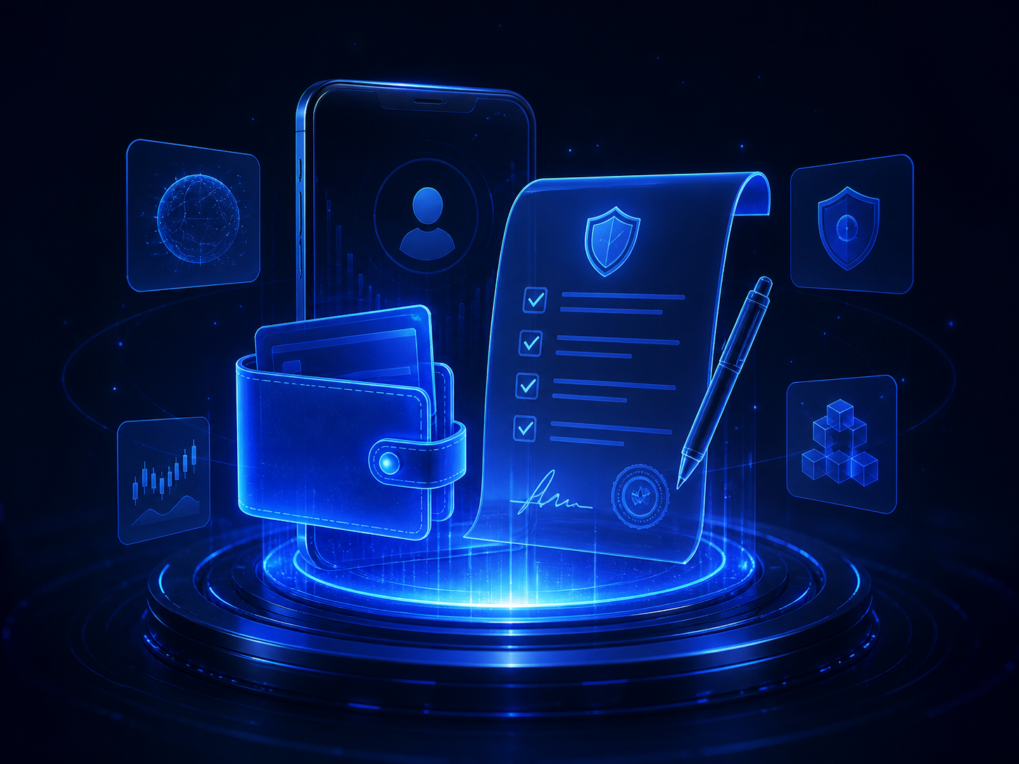 Avelink wallet transaction and terms visual